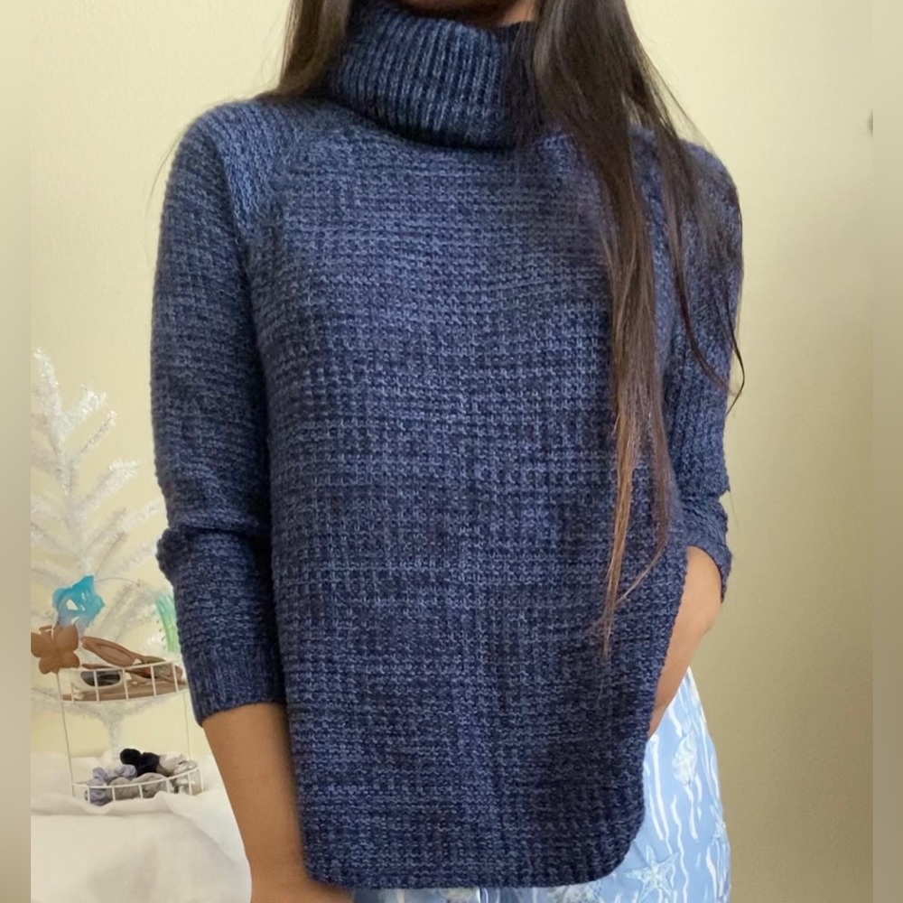 ”It’s Our Time” Knit Turtleneck Sweater